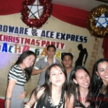 During our christmas party