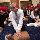 CPR course on Capitol Hill.