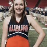 Auburn majorette