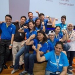 The Wellness Team organized a blood drive in Malaysia