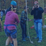 Ropes course team building