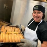 Our famous breadsticks straight out the oven