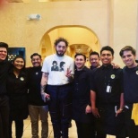 Post Malone enjoying lunch at OG! 