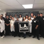 Volunteering at LA Kitchen