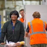 Colleagues in the manufacturing site in Logan, UT