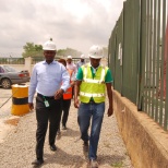 Arrival for safety engagement @idu plant lafarge Africa plc