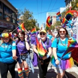 Wells Fargo Team Members celebrating PRIDE