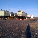 Gas Plant North of Inuvik on pilings.