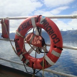 Sailing out to the gulf of Alaska