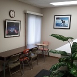 Inside our Redford office.