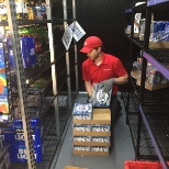 Delivery at one of our retailer locations
