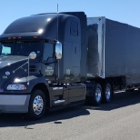 Single Drop Glass Trailer with Soft Side Roll Tarp System