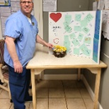 Residents signed this jumbo card to show appreciation to their care team on National Caregiver Day.