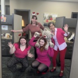 For Valentine's Day, our Communications Team showed some love and fun!