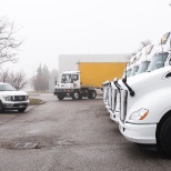 Shunt Trucks lined up, and ready to move.