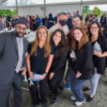 Good Shepherd team members pose at the groundbreaking of our new rehabilitation hospital.