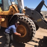 We do tires on farm, ag and construction