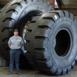 We retread some of the largest tires in the world