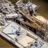 Top View - Floating Grain Terminal