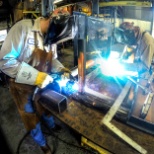 Teamwork in the Welding Department.