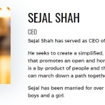 Sejal Shah has served as CEO of TotalMed since 2007