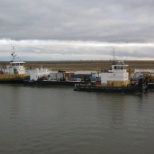 Barge shift to the Tank Farm