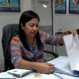 in the Metrobank office while I was doing my job as branch operation officer (taken June 2014)