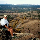 Overlooking the Middle Fork of the Gila River