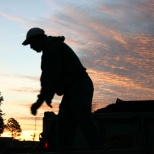 Landscaping Sunset