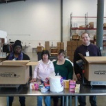 ACHIEVA Volunteering at the Food Bank