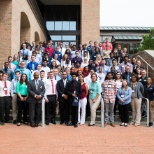 A group photo of everyone in the program