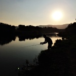 Fishing is a favorite summer activity.