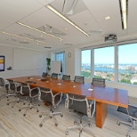 Views from a conference room in our Boston office