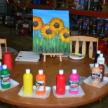 Paint Night for Employees 