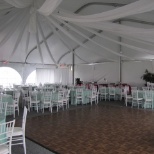 Inside ballroom near resort