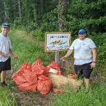 Andy McConnell Road Clean-Up