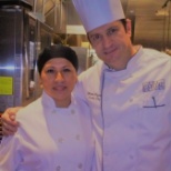 In Capital Grille with Executive Chef