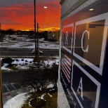 Beautiful sunset at RCA Indianapolis. Thanks Ben DeCamp!!