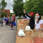 Volunteering in Mpls in May 2020 following social unrest.  Provided food/essentials to residents