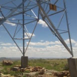 Montaje de torre electrica