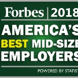 Diamond Resorts was recognized by Forbes for being one of America's Best Mid-Size Employers in 2018