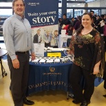 WBU Talent Acquisition Team at a job fair