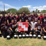 Supporting the Imagine Prep Superstition Campus football team in Apache Junction!