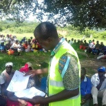 Registering Village  LSA Beneficiaries (Plan International)