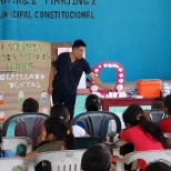 evento de salud organizado por los pasantes de enfermería en colaboración con WV