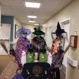 Some of our associates having some spooky Halloween fun!