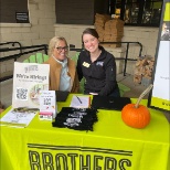 Our HR team at a Hiring Event at Brothers Marketplace in Medfield!