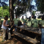 lunch break/landscaping and gardening YMCA