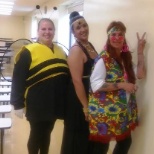 One of our Fresh Pick's teams having a blast on Halloween!