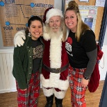 Never too old for Santa!